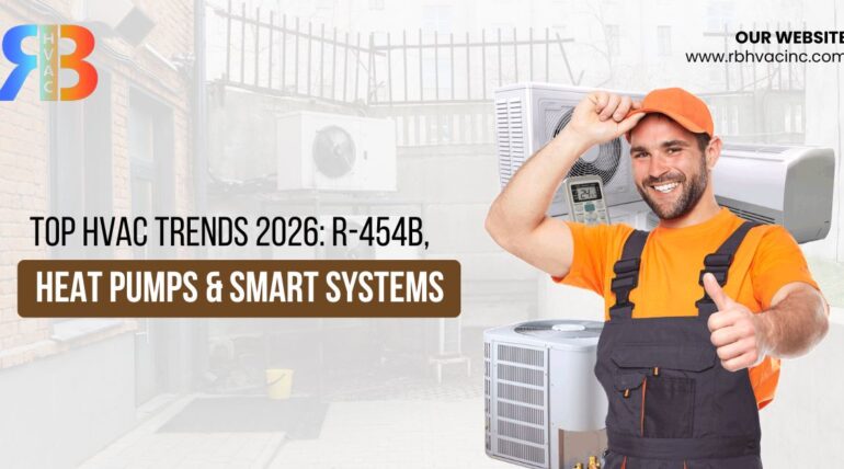 Top HVAC Trends 2026: R-454B, Heat Pumps & Smart Systems